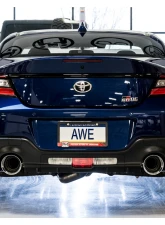 AWE Tuning Track Edition Exhaust | 3" Diameter | 5" Dual Chrome Silver Tips Subaru BRZ|Toyota 86|GR86|Scion FR-S 2013-2015                                     - 3020-32279 - Image 3