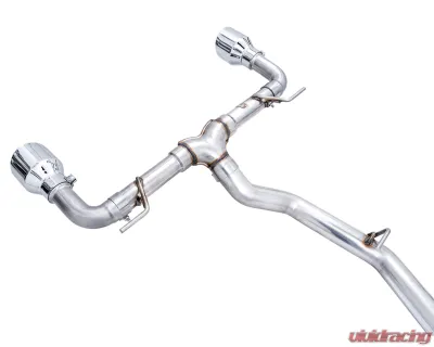 AWE Tuning Track Edition Exhaust | 3" Diameter | 5" Dual Chrome Silver Tips Subaru BRZ|Toyota 86|GR86|Scion FR-S 2013-2015 - 3020-32279