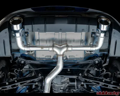 AWE Tuning Track Edition Exhaust | 3" Diameter | 5" Dual Chrome Silver Tips Subaru BRZ|Toyota 86|GR86|Scion FR-S 2013-2015 - 3020-32279