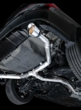 AWE Tuning Track Edition Exhaust | 3" Diameter | 5" Dual Chrome Silver Tips Acura Integra|Honda Civic Si 2022-2025                                     - 3020-32331 - Image 3