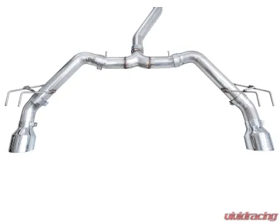 AWE Tuning Track Edition Exhaust | 3" Diameter | 5" Dual Chrome Silver Tips Acura Integra|Honda Civic Si 2022-2025 - 3020-32331