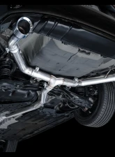 AWE Tuning Track Edition Exhaust | 3" Diameter | 5" Dual Chrome Silver Tips Acura Integra|Honda Civic Si 2022-2025                                     - 3020-32331 - Image 16
