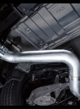 AWE Tuning Track Edition Exhaust | 3" Diameter | 5" Dual Chrome Silver Tips Nissan Z 2023-2025                                     - 3020-32400 - Image 2