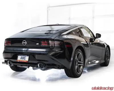 AWE Tuning Track Edition Exhaust | 3" Diameter | 5" Dual Chrome Silver Tips Nissan Z 2023-2025 - 3020-32400