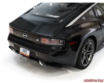 AWE Tuning Track Edition Exhaust | 3" Diameter | 5" Dual Chrome Silver Tips Nissan Z 2023-2025 - 3020-32400