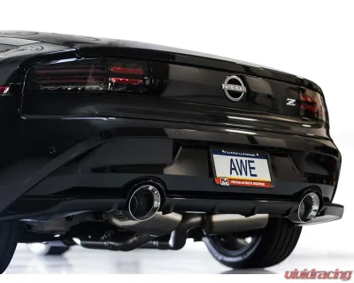 AWE Tuning Track Edition Exhaust | 3" Diameter | 5" Dual Chrome Silver Tips Nissan Z 2023-2025 - 3020-32400