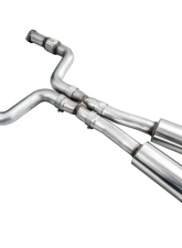 AWE Tuning Track Edition Exhaust | 3" Diameter | 5" Dual Chrome Silver Tips Nissan Z 2023-2025                                     - 3020-32400 - Image 11