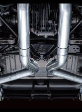 AWE Tuning Track Edition Exhaust | 3" Diameter | 5" Dual Chrome Silver Tips Nissan Z 2023-2025                                     - 3020-32400 - Image 16