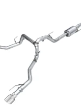 AWE Tuning 0FG Non-Resonated Catback Chrome Silver Tips Ford F-150 Tremor 2021-2025                                     - 3020-32402 - Image 5