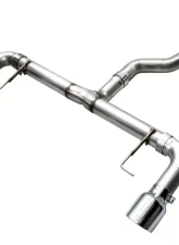 AWE Tuning Track Edition Axle Back Exhaust | 3" Diameter | 4.5" Dual Chrome Silver BMW 430i 2021-2024|BMW 330i 2019-2024|BMW 330i xDrive 2019-2024|BMW 430i xDrive 2021-2024                                     - 3020-32429 - Image 12