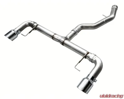 AWE Tuning Track Edition Axle Back Exhaust | 3" Diameter | 4.5" Dual Chrome Silver BMW 430i 2021-2024|BMW 330i 2019-2024|BMW 330i xDrive 2019-2024|BMW 430i xDrive 2021-2024 - 3020-32429