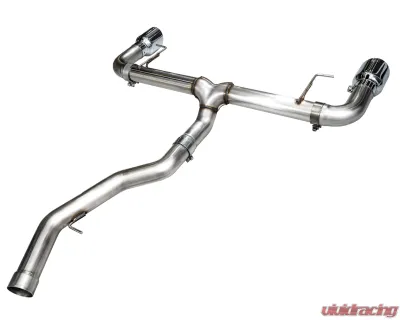 AWE Tuning Track Edition Axle Back Exhaust | 3" Diameter | 4.5" Dual Chrome Silver BMW 430i 2021-2024|BMW 330i 2019-2024|BMW 330i xDrive 2019-2024|BMW 430i xDrive 2021-2024 - 3020-32429