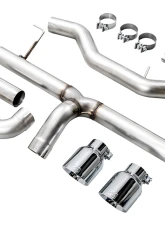 AWE Tuning Track Edition Axle Back Exhaust | 3" Diameter | 4.5" Dual Chrome Silver BMW 430i 2021-2024|BMW 330i 2019-2024|BMW 330i xDrive 2019-2024|BMW 430i xDrive 2021-2024                                     - 3020-32429 - Image 8