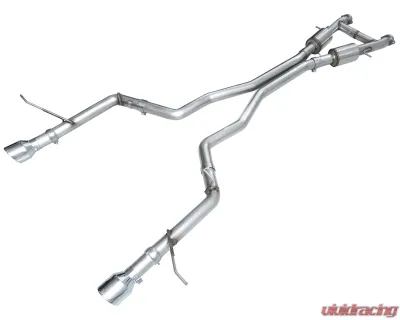 AWE Tuning Track Edition Exhaust | 5" Chrome Silver Tips Dodge Durango 2011-2024 - 3020-32575