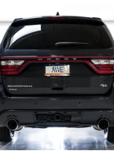 AWE Tuning Track Edition Exhaust | 5" Chrome Silver Tips Dodge Durango 2011-2024                                     - 3020-32575 - Image 4