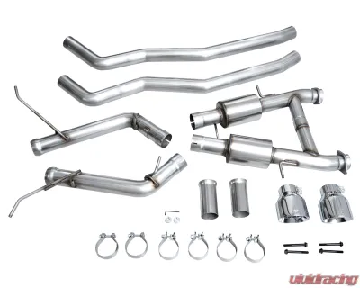AWE Tuning Track Edition Exhaust | 5" Chrome Silver Tips Dodge Durango 2011-2024 - 3020-32575