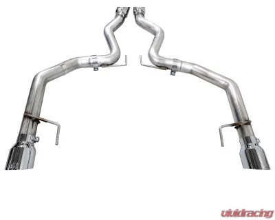 AWE Tuning Track Edition Exhaust | 4.5" Dual Chrome Silver Tips Ford Mustang GT 2024-2024|Ford Mustang GT Premium 2024-2024 - 3020-32650