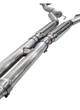 AWE Tuning Track Edition Exhaust | 4.5" Dual Chrome Silver Tips Ford Mustang GT 2024-2024|Ford Mustang GT Premium 2024-2024                                     - 3020-32650 - Image 3