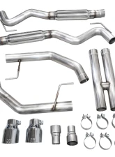 AWE Tuning Track Edition Exhaust | 4.5" Dual Chrome Silver Tips Ford Mustang GT 2024-2024|Ford Mustang GT Premium 2024-2024                                     - 3020-32650 - Image 5