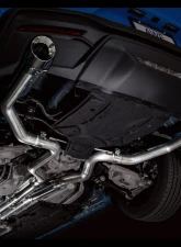 AWE Tuning Track Edition Exhaust | 4.5" Dual Chrome Silver Tips Ford Mustang GT 2024-2024|Ford Mustang GT Premium 2024-2024                                     - 3020-32650 - Image 7