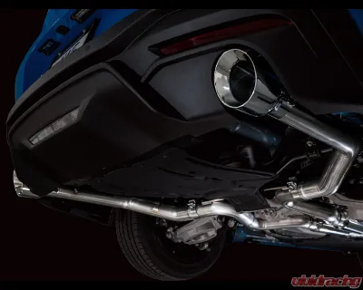 AWE Tuning Track Edition Exhaust | 4.5" Dual Chrome Silver Tips Ford Mustang GT 2024-2024|Ford Mustang GT Premium 2024-2024 - 3020-32650