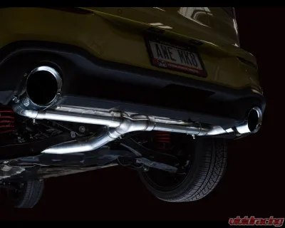 AWE Tuning Track Edition Exhaust | 3" Diameter | 5" Dual Chrome Silver Tips Volkswagen GTI 2022-2024 - 3020-32658