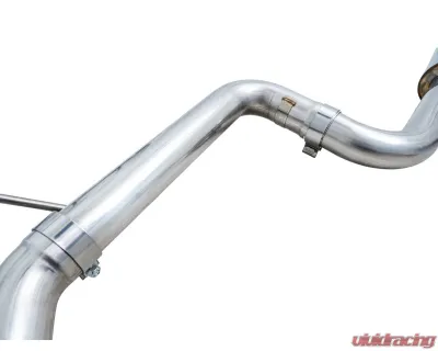 AWE Tuning Track Edition Exhaust | 3" Diameter | 5" Dual Chrome Silver Tips Volkswagen GTI 2022-2024 - 3020-32658