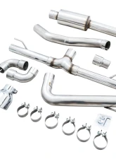AWE Tuning Track Edition Exhaust | 3" Diameter | 5" Dual Chrome Silver Tips Volkswagen GTI 2022-2024                                     - 3020-32658 - Image 8