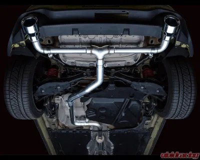 AWE Tuning Track Edition Exhaust | 3" Diameter | 5" Dual Chrome Silver Tips Volkswagen GTI 2022-2024 - 3020-32658