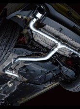 AWE Tuning Track Edition Exhaust | 3" Diameter | 5" Dual Chrome Silver Tips Volkswagen GTI 2022-2024                                     - 3020-32658 - Image 11