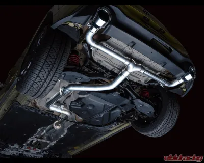 AWE Tuning Track Edition Exhaust | 3" Diameter | 5" Dual Chrome Silver Tips Volkswagen GTI 2022-2024 - 3020-32658