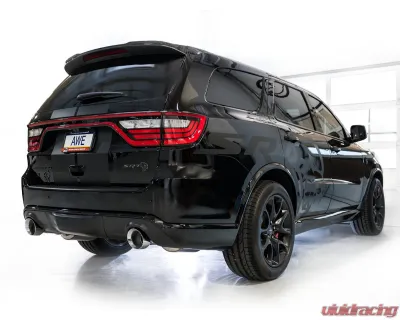 AWE Tuning Track Edition Exhaust | 3" Diameter | 5" Dual Chrome Silver Tips Dodge Durango 2018-2022 - 3020-32952