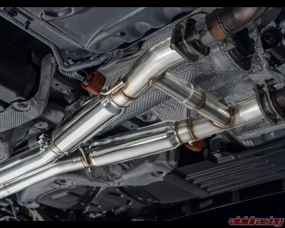 AWE Tuning Track Edition Exhaust | 3" Diameter | 5" Dual Chrome Silver Tips Dodge Durango 2018-2022 - 3020-32952
