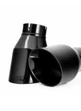 AWE Tuning Track Edition Exhaust | 2.5" Diameter | 4" Dual Diamond Black Tips (includes DP) Audi A5 Quattro 2018-2019                                     - 3020-33034 - Image 3