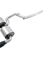 AWE Tuning Touring Edition Cat Back Exhaust | Resonated | 3" Diameter | 4.5" Dual Diamond Black Tips Ford Focus RS 2016-2018                                     - 3020-33042 - Image 4