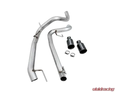 AWE Tuning Tailpipe Conversion Kit | 3" Diameter | 5" Diamond Black Tips (AWE Tuning 2FG/1FG required) Ford F-150 Raptor 2017-2020 - 3020-33050