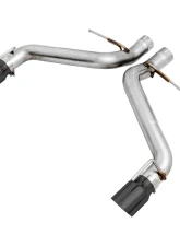 AWE Tuning Track Edition Axle-back Exhaust | 3" Diameter | 4.5" Dual Outlet Diamond Black Tips Chevrolet Camaro SS 2016-2024|Chevrolet Camaro LT1 2020-2024                                     - 3020-33053 - Image 3