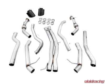 AWE Tuning Track Edition Exhaust | Non-Resonated | 3" Diameter | 7" Dual Diamond Black RS-Style Tips Audi RS5 Sportback 2019-2019 - 3020-33060