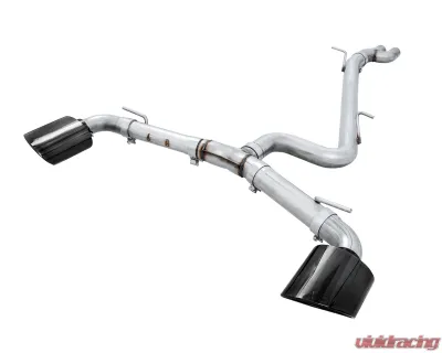 AWE Tuning Track Edition Exhaust | 3" Diameter | 7" Dual Diamond Black RS-Style Tips Audi RS3 2017-2020 - 3020-33064