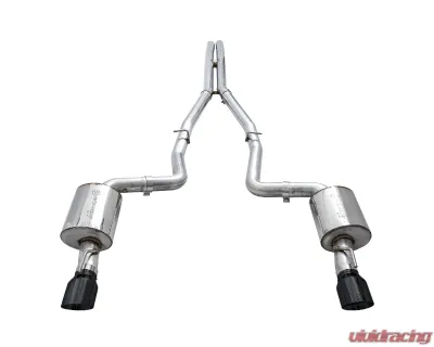AWE Tuning Touring Edition Exhaust | 3" Diameter | 4.5" Dual Diamond Black Tips Dodge Charger 2015-2023 - 3020-33070