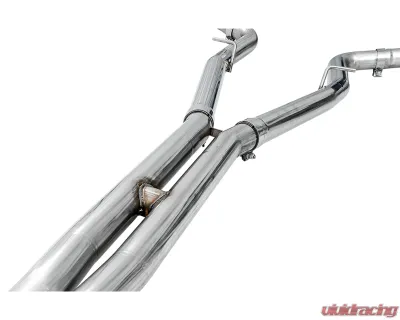 AWE Tuning Touring Edition Exhaust | 3" Diameter | 4.5" Dual Diamond Black Tips Dodge Charger 2015-2023 - 3020-33070