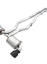 AWE Tuning Non-Resonated Touring Edition Exhaust | 3" Diameter | 5" Dual Diamond Black Tips Toyota GR Supra 2020-2025                                     - 3020-33072 - Image 4