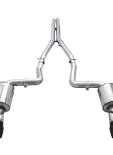 AWE Tuning Touring Edition Exhaust | 3" Diameter | 4.5" Dual Diamond Black Tips Dodge Charger Daytona 2017-2018|Dodge Charger R/T 2019-2023                                     - 3020-33074 - Image 5