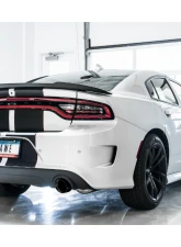 AWE Tuning Touring Edition Exhaust | 3" Diameter | 4.5" Dual Diamond Black Tips Dodge Charger Daytona 2017-2018|Dodge Charger R/T 2019-2023                                     - 3020-33074 - Image 5
