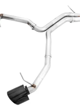 AWE Tuning Track Edition Exhaust | Non-Resonated | 3" Diameter | 7.4" Dual Diamond Black RS-Style Tips Audi RS5 2021-2024                                     - 3020-33123 - Image 2