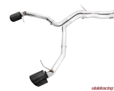 AWE Tuning Track Edition Exhaust | Non-Resonated | 3" Diameter | 7.4" Dual Diamond Black RS-Style Tips Audi RS5 2021-2024 - 3020-33123
