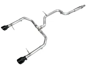 AWE Tuning Track Edition Exhaust Diamond Black Tips Volkswagen Jetta GLI 2022-2026