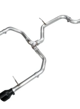 AWE Tuning Track Edition Exhaust Diamond Black Tips Volkswagen Jetta GLI 2022-2026                                     - 3020-33275 - Image 5