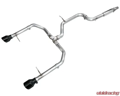 AWE Tuning Track Edition Exhaust Diamond Black Tips Volkswagen Jetta GLI 2022-2026 - 3020-33275
