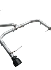 AWE Tuning Track Edition Exhaust Diamond Black Tips Volkswagen Jetta GLI 2022-2026                                     - 3020-33275 - Image 2